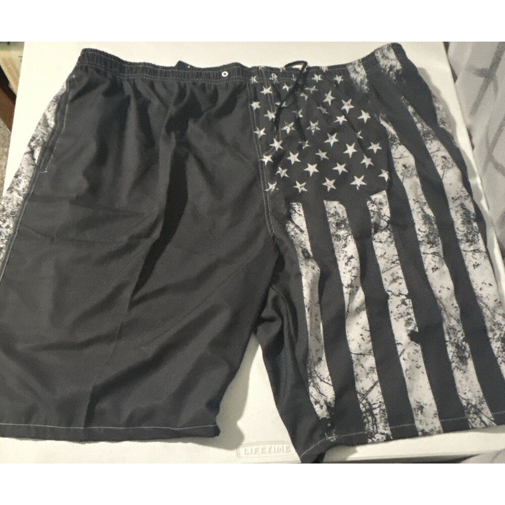 Ft Fenteng Men's Quick-Dry Swim Trunks with Mesh Lining and Breathable Fit XXXL